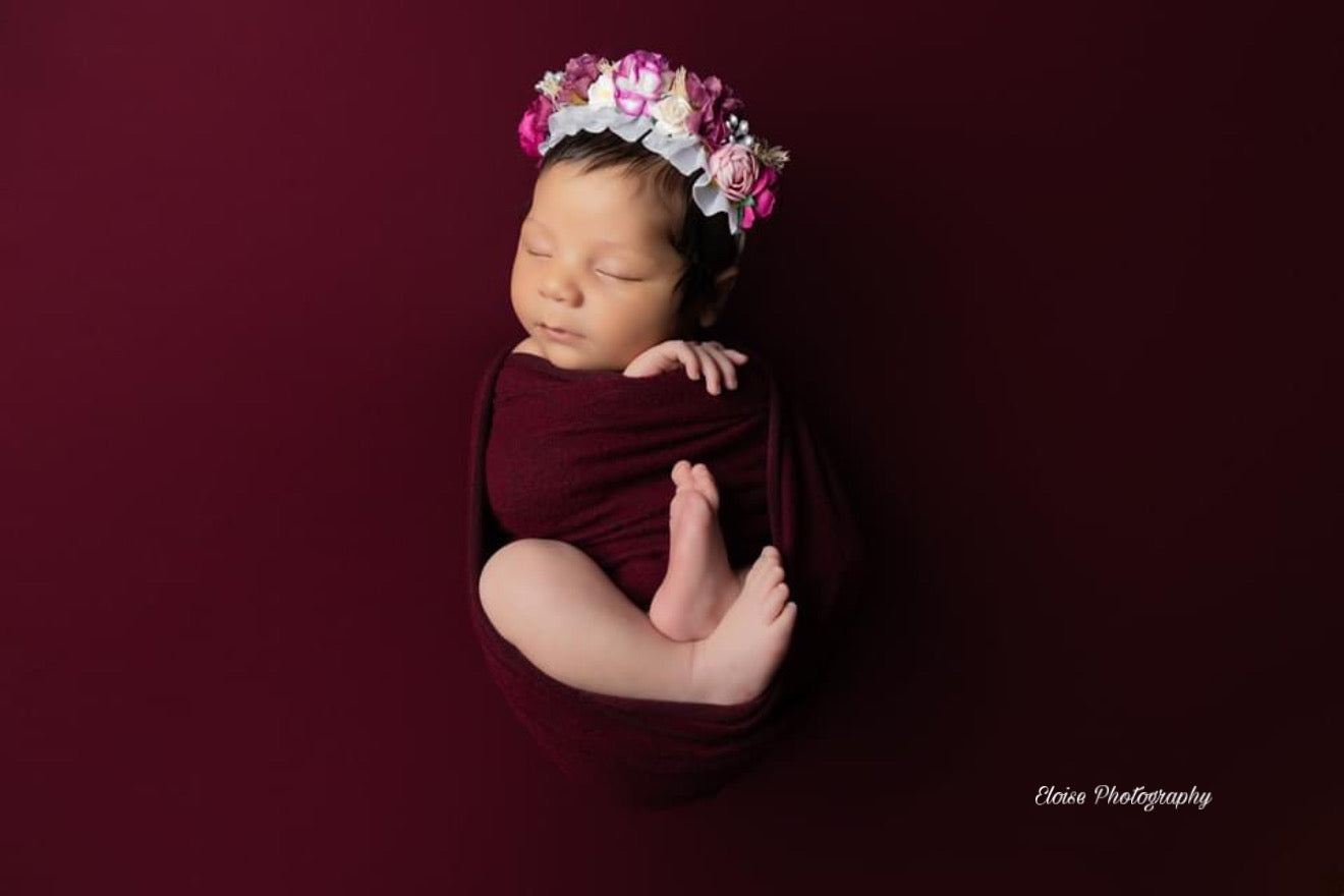 Eggplant Newborn Prop Set