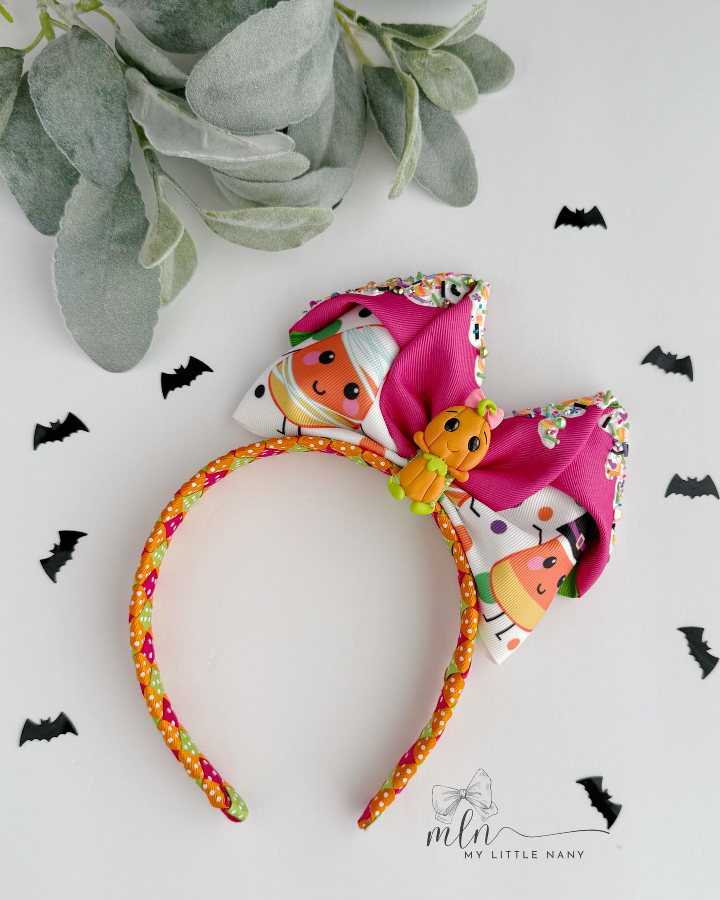 Halloween Bow Headband