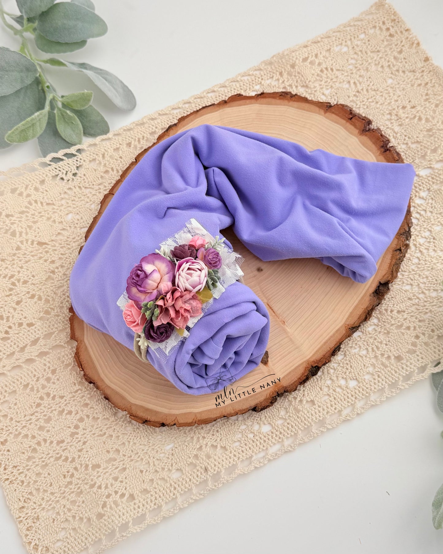 Lavender Newborn Prop