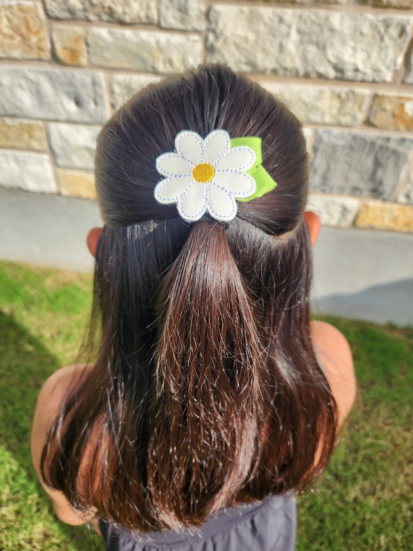 Spring Flower Hair Clippies