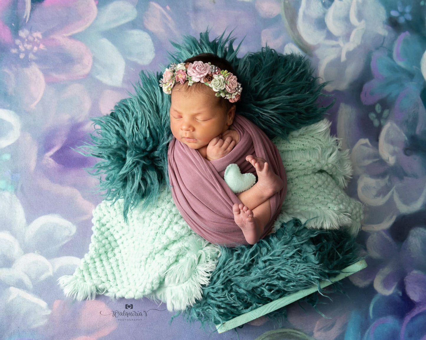 Roses Newborn Halo