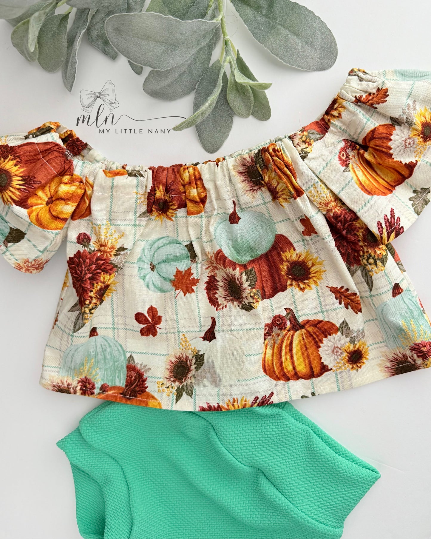 Pumpkin Fall Baby Set