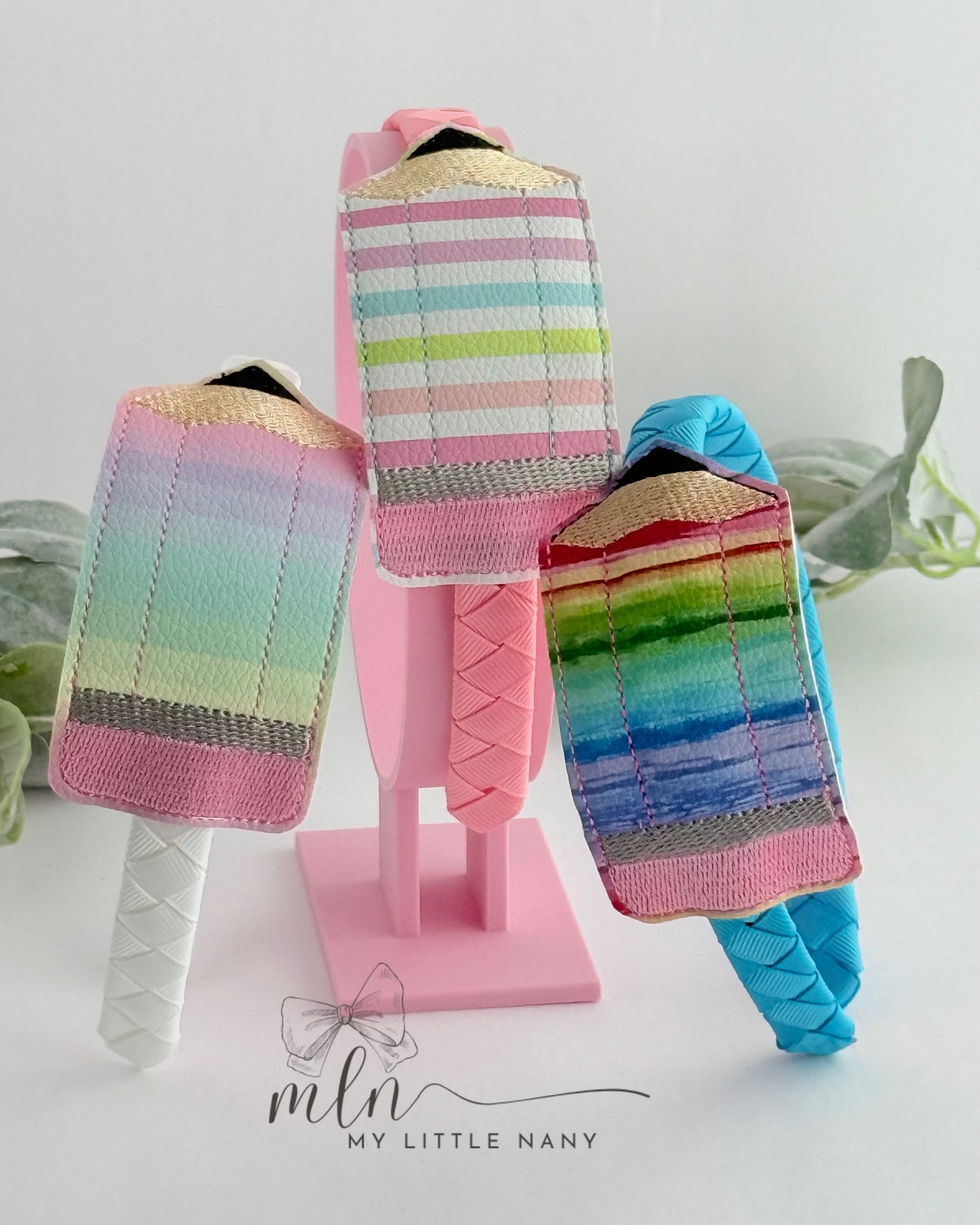 Multicolor Pencil Headband