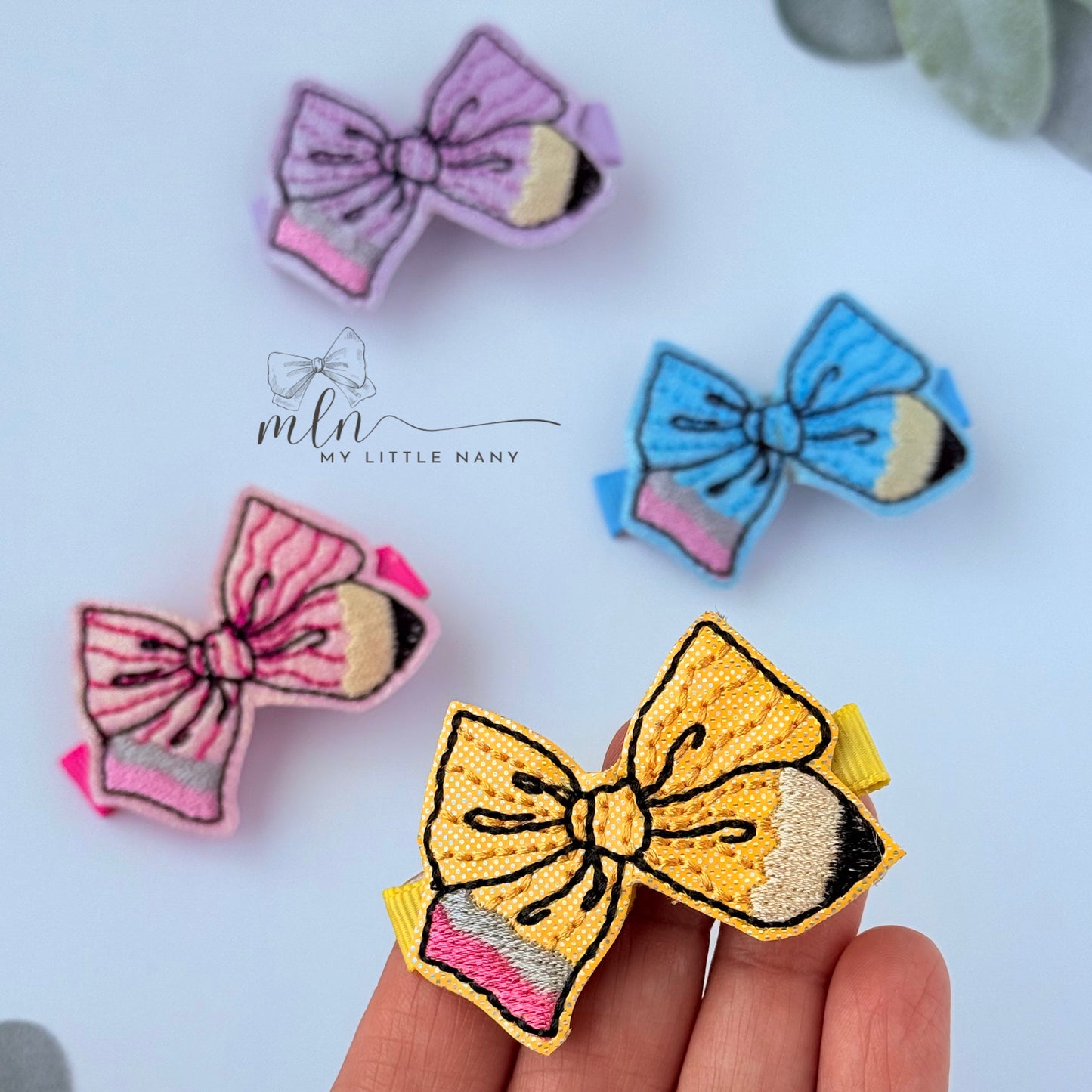 Pencil Feltie Clippies