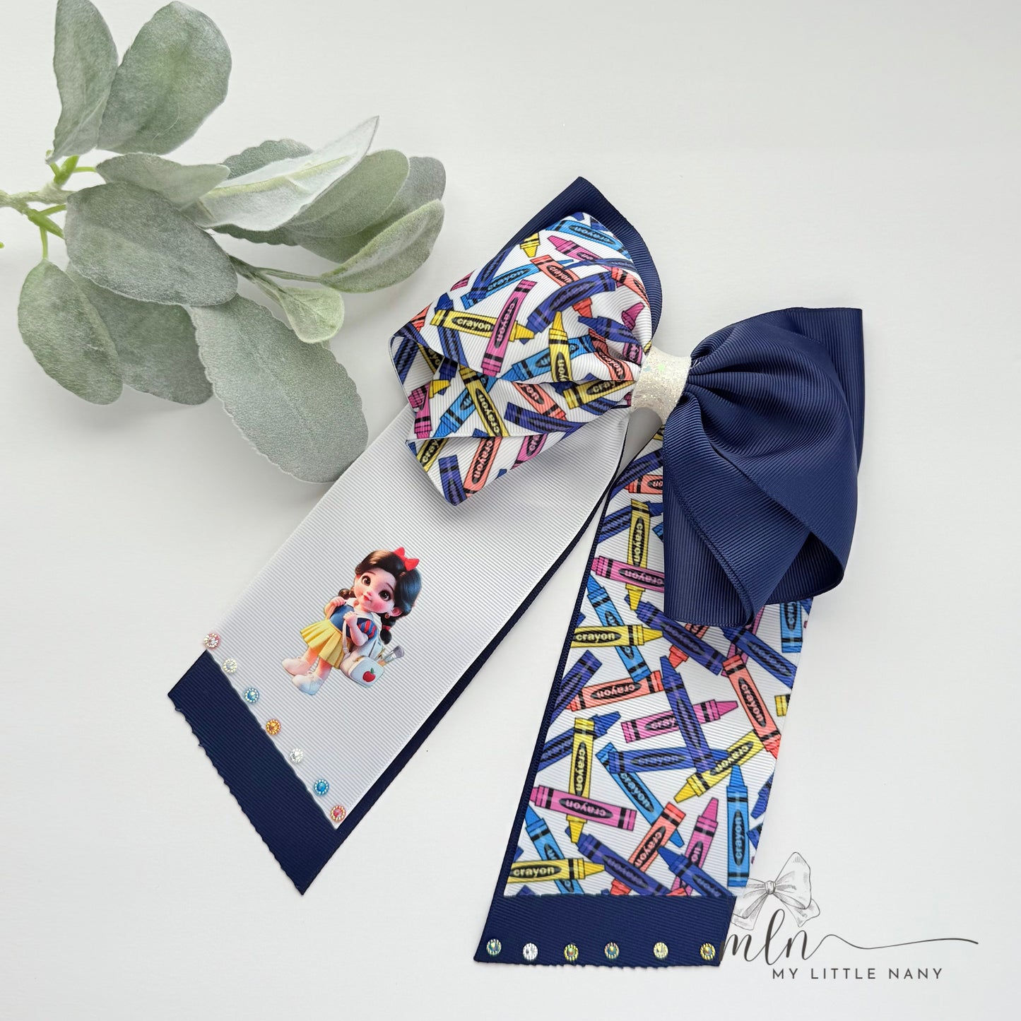 Princess Back to School Bows