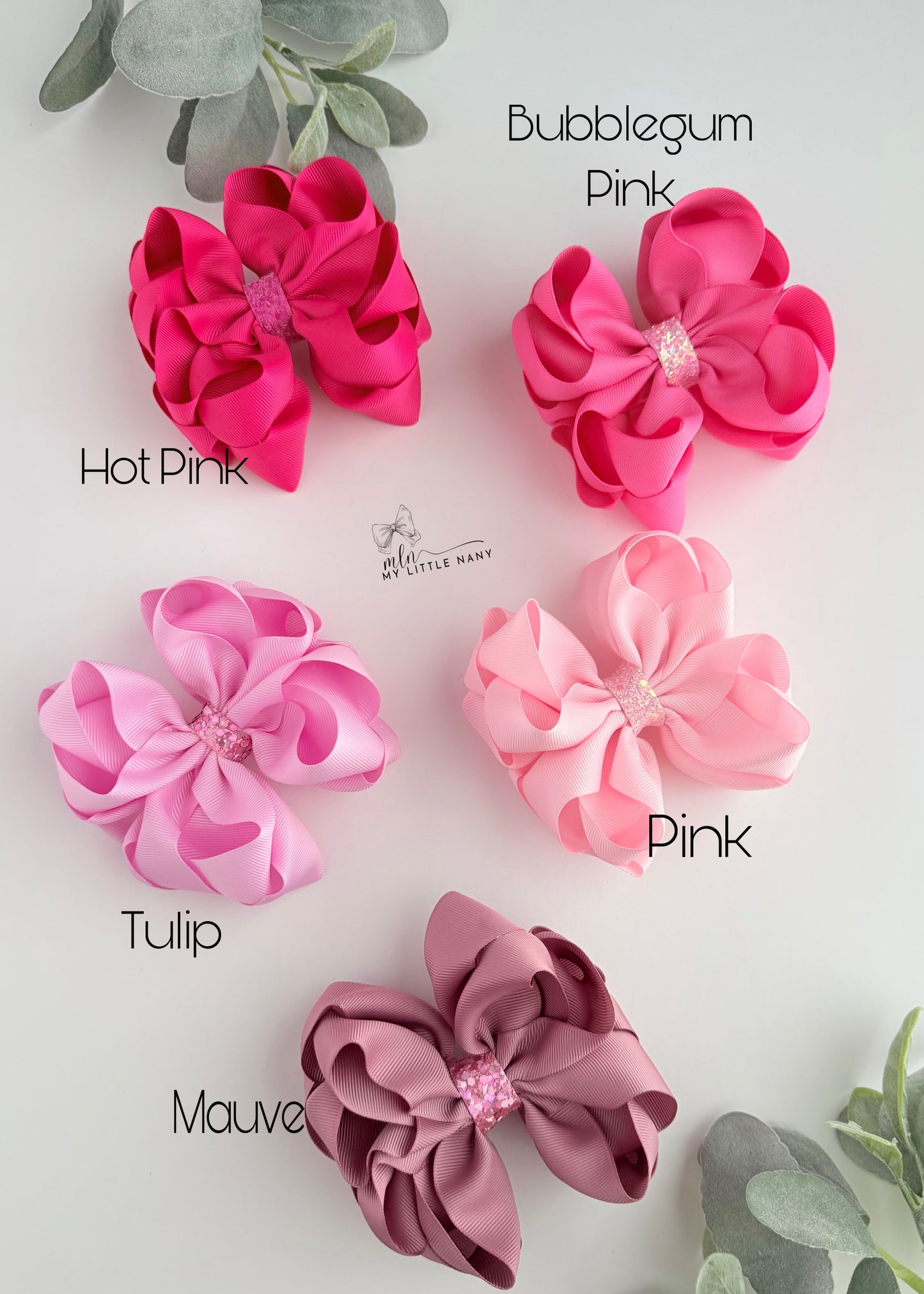 Basic Color Bloom-Octopus Bows