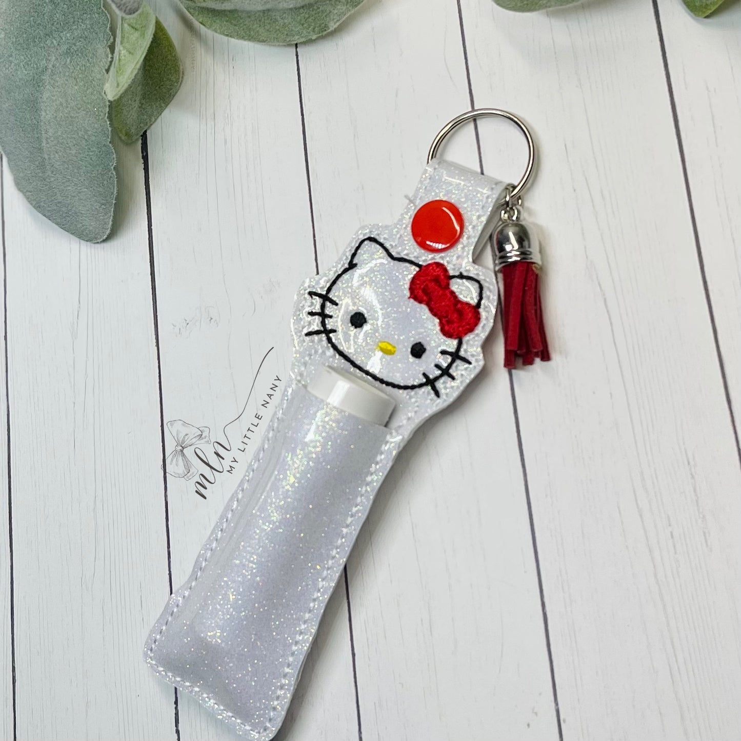 Lip Balm Holder Keychain