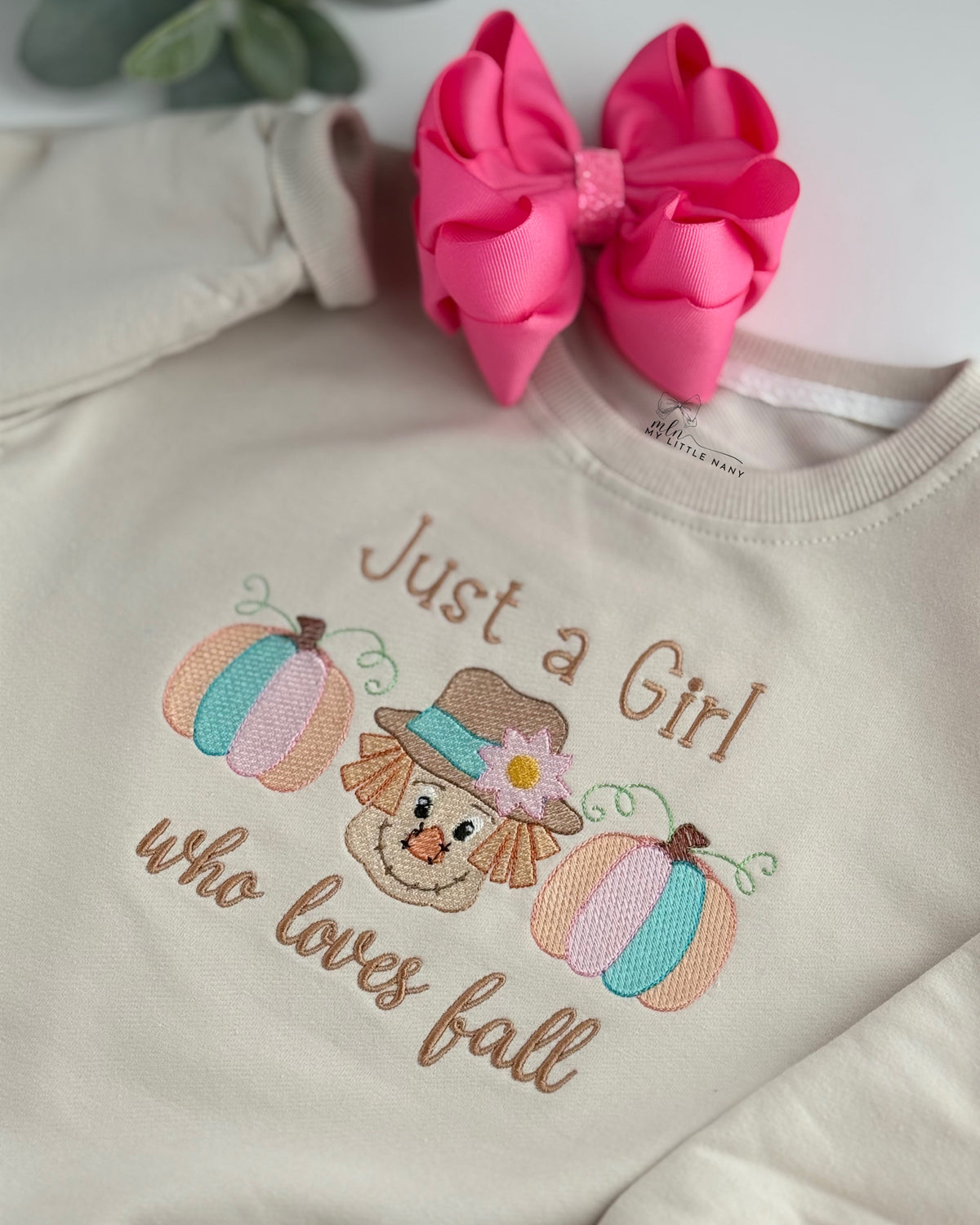 Just a Girl Sweatshirt Long Sleeve Pullover Shirt
