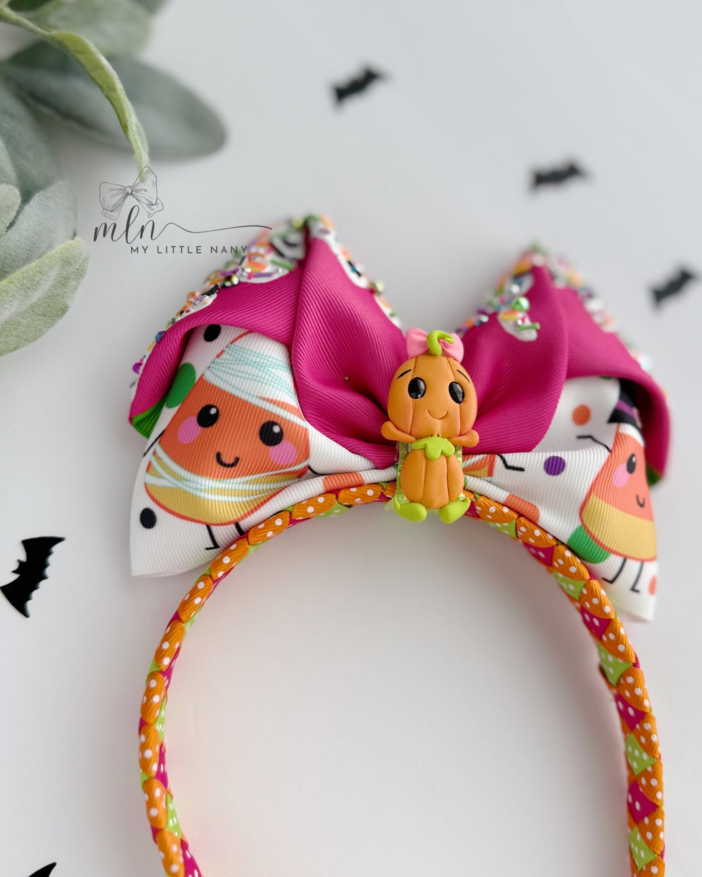 Halloween Bow Headband