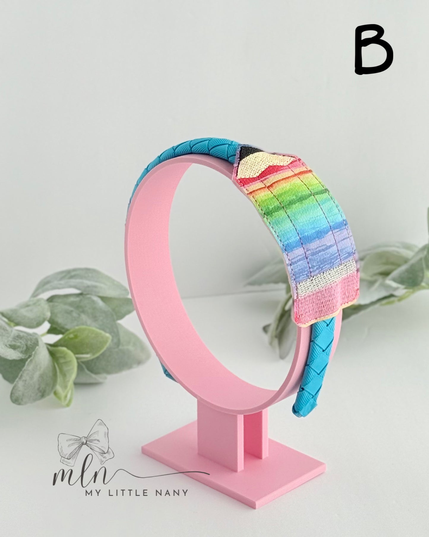 Multicolor Pencil Headband