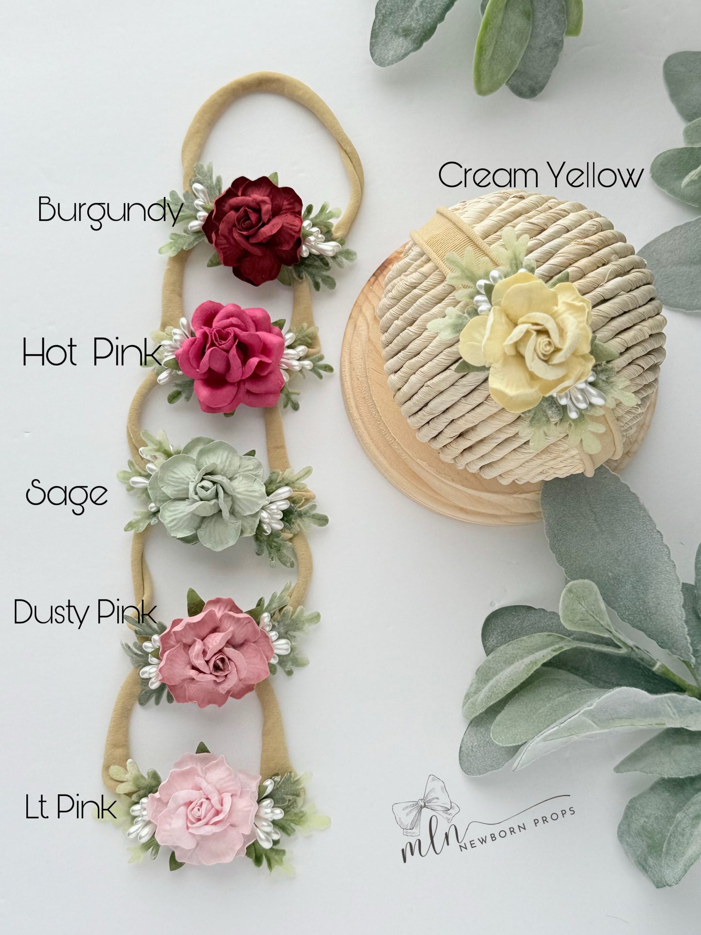 Roses Baby Headband