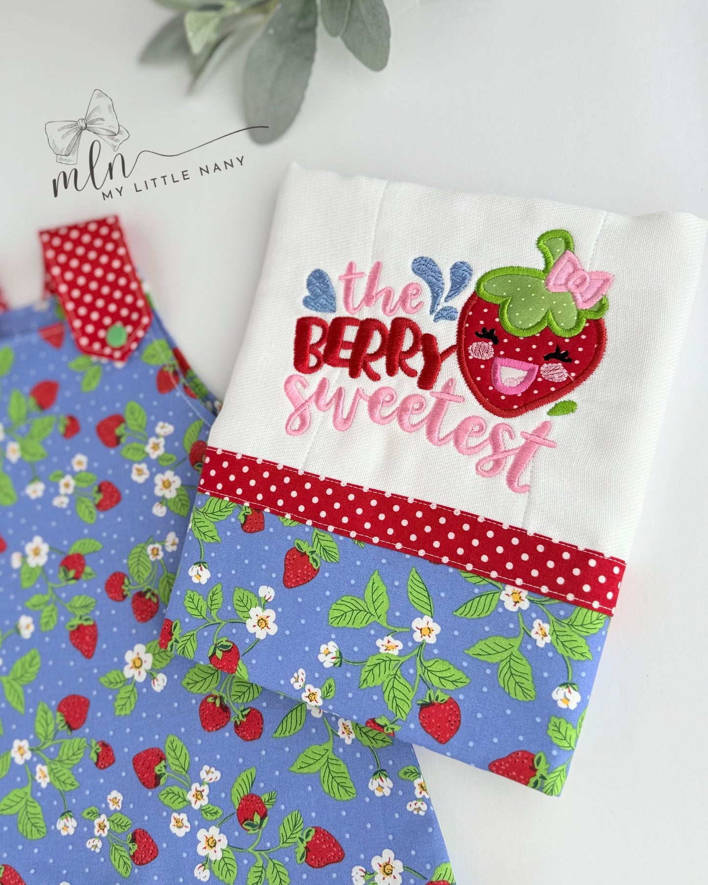 Berry Sweetest Baby Overall Set Size 0-3 Months