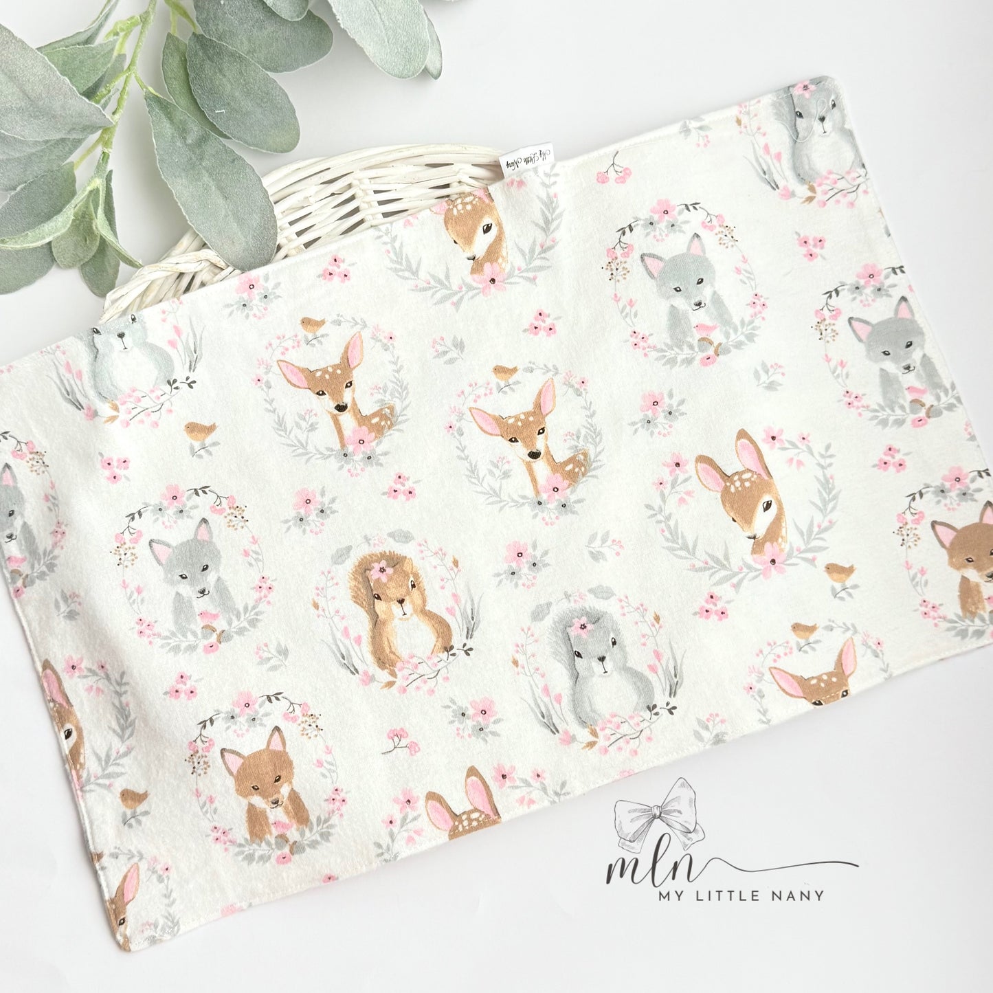 Flannel Burp Cloth Double Fabric