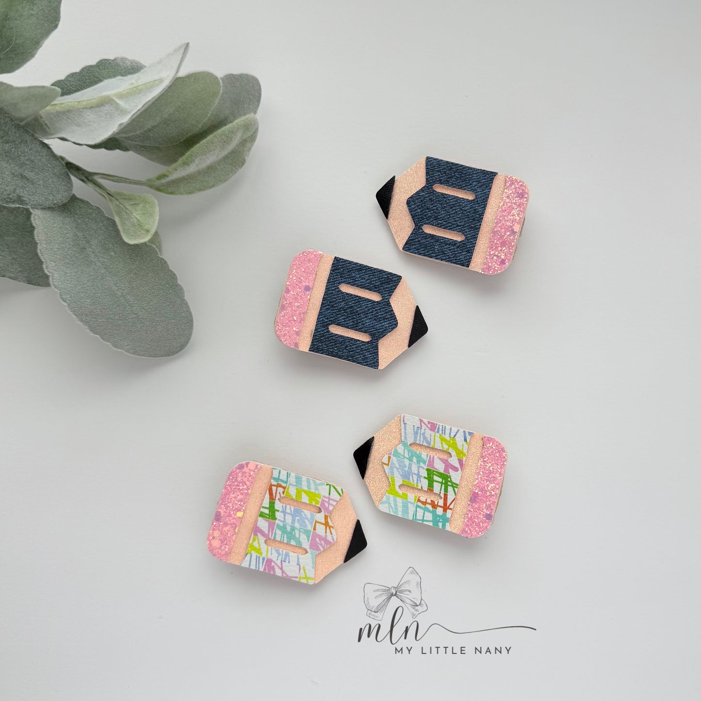 Pencil Hair Clips