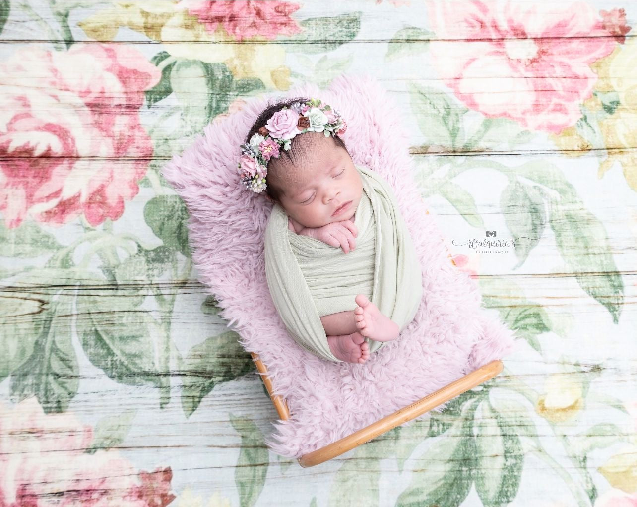 Roses Newborn Halo