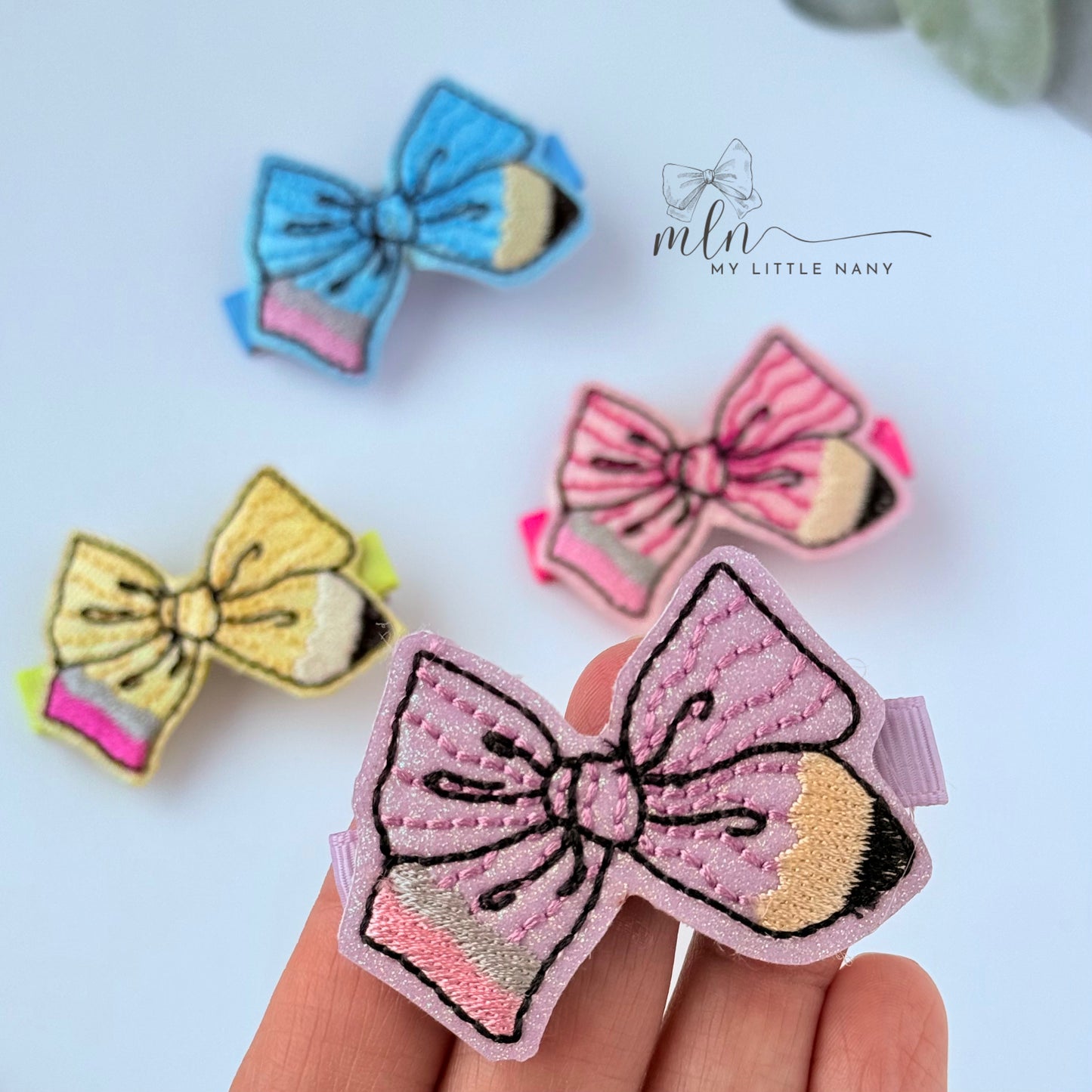 Pencil Feltie Clippies