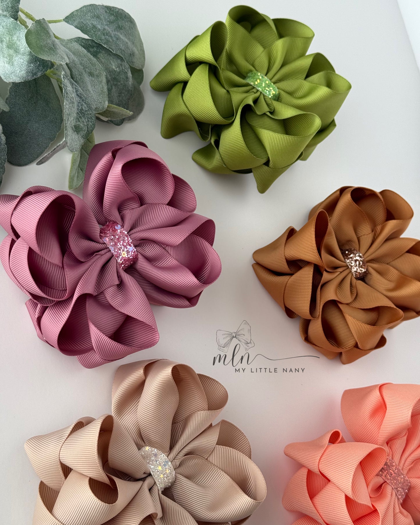 Autumn Octopus Bow Set