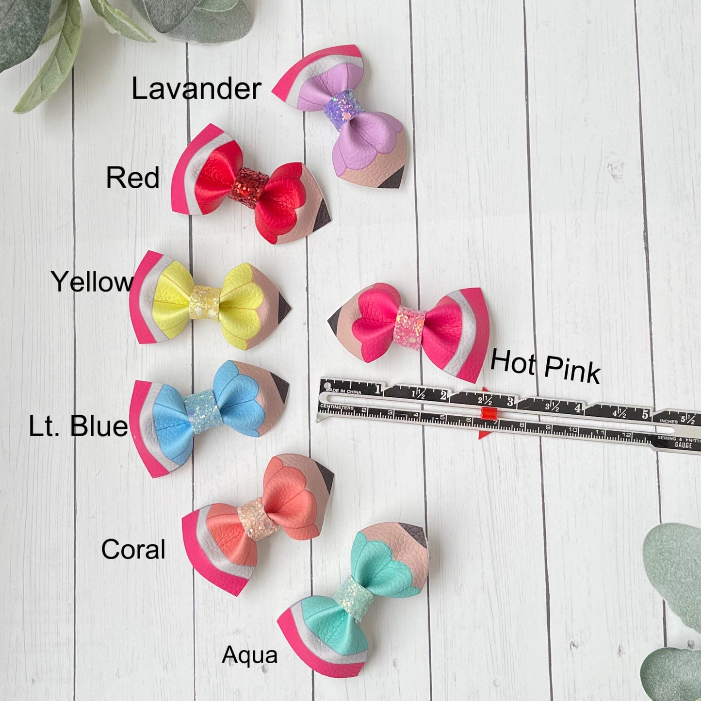 Mini Pencil Bows Set