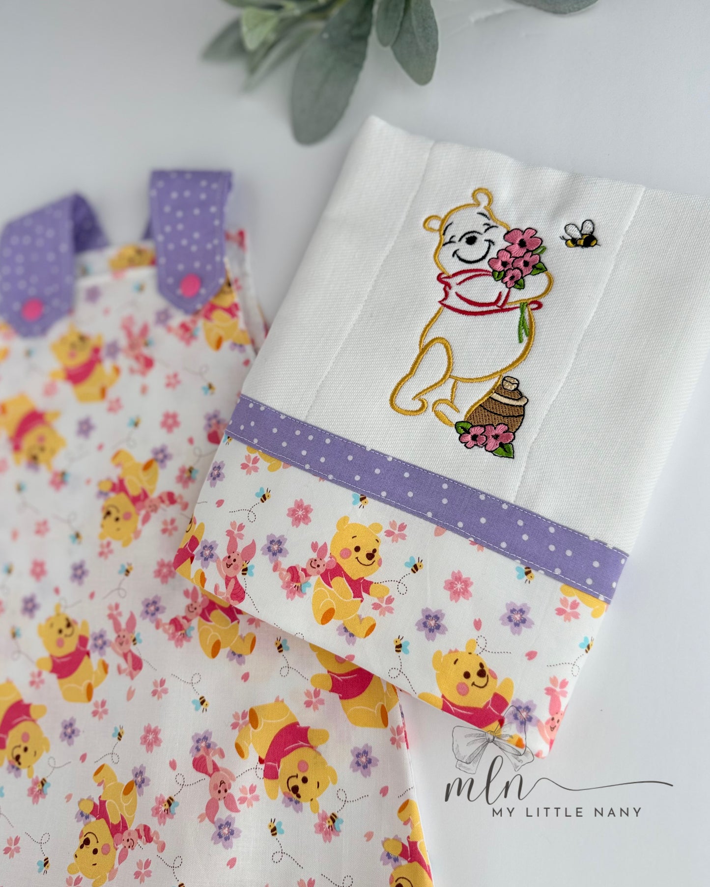 Baby Pooh Overall Set Size 0-3 Months