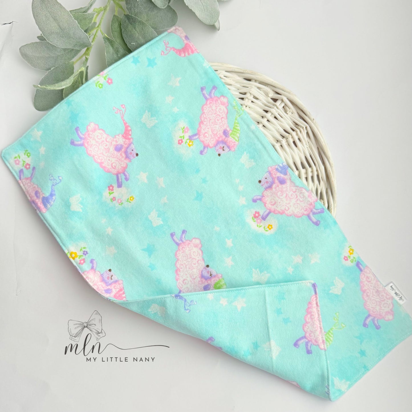 Flannel Burp Cloth Double Fabric