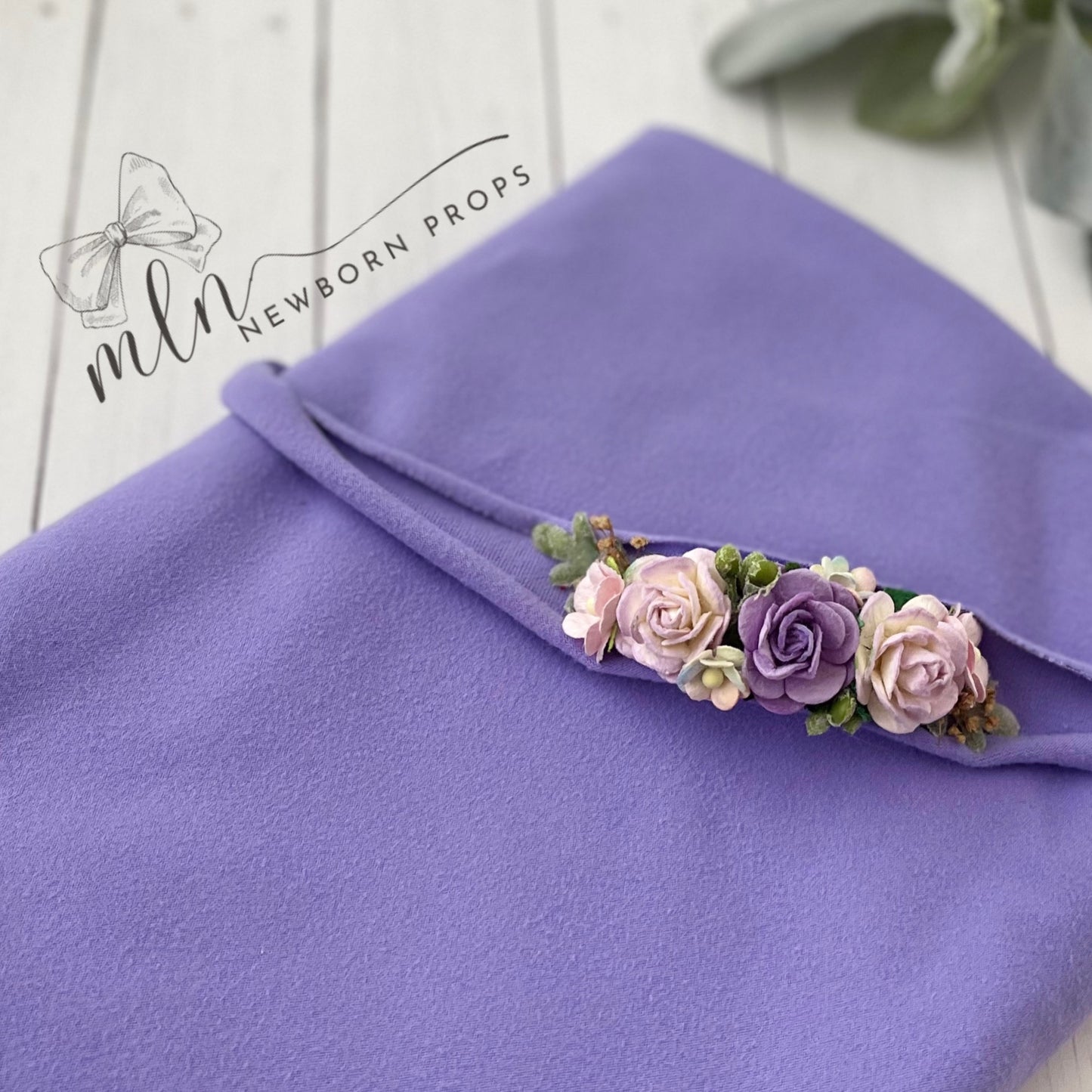 Lavender Newborn Prop Set