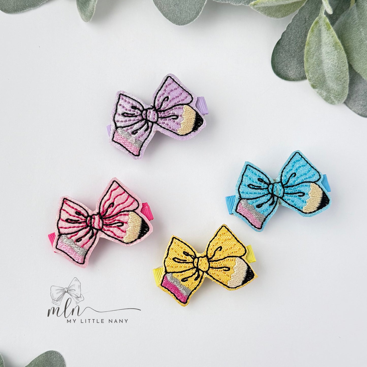Pencil Feltie Clippies
