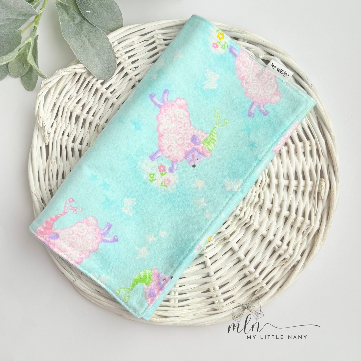 Flannel Burp Cloth Double Fabric