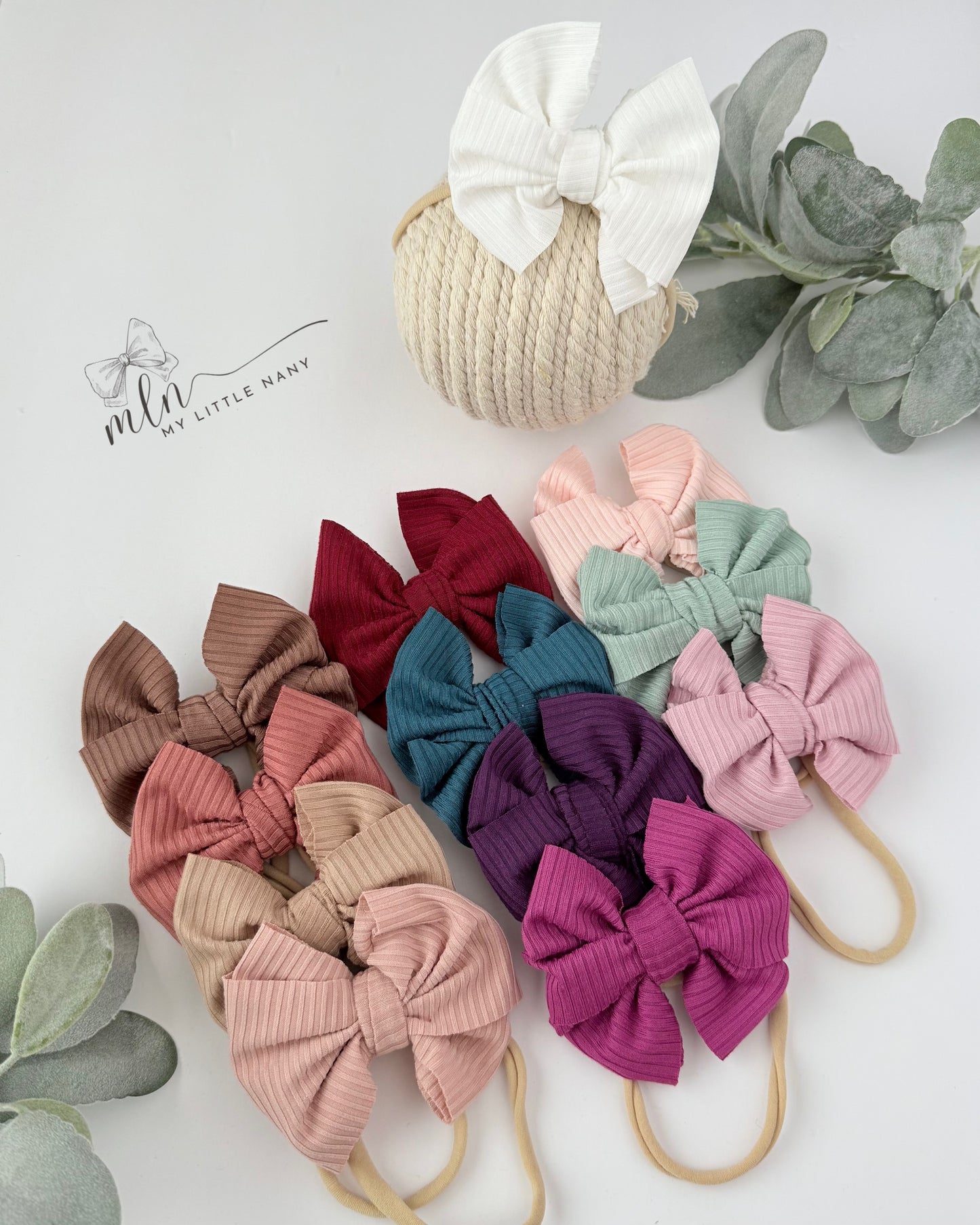 Messy Bow Baby Headbands