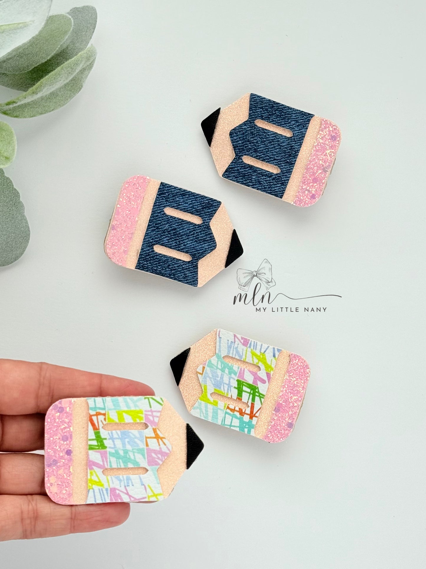 Pencil Hair Clips