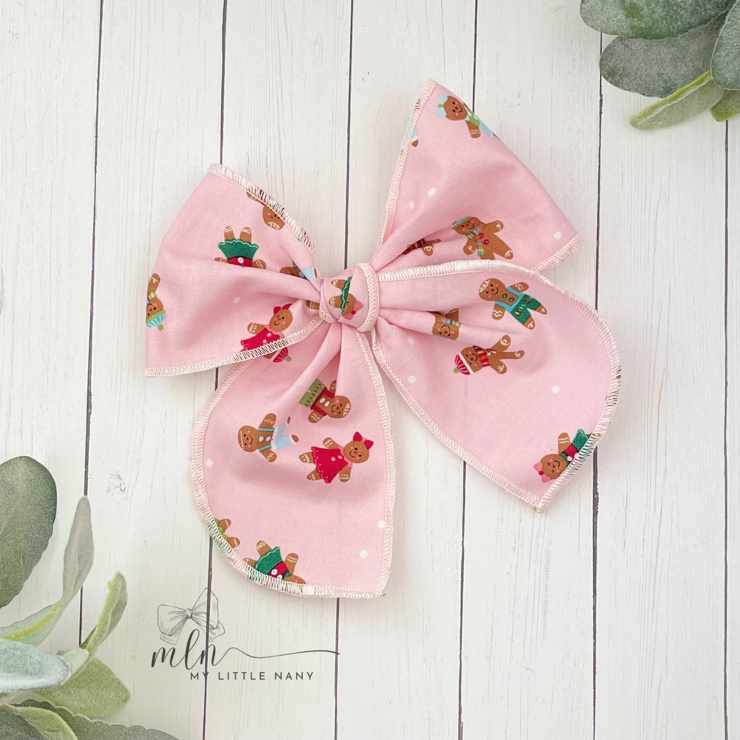 Gingerbread Fable Bow