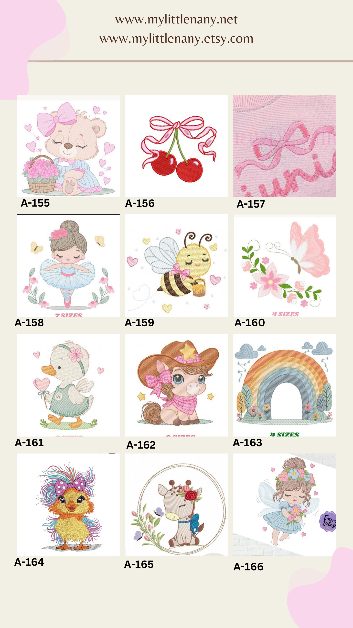 Diseños para Paños de Niña