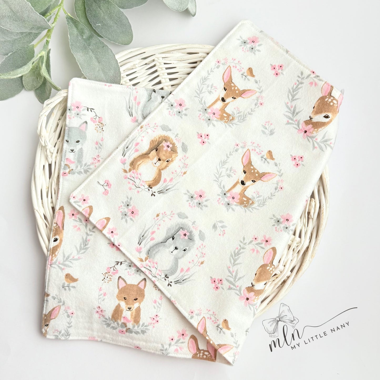 Flannel Burp Cloth Double Fabric