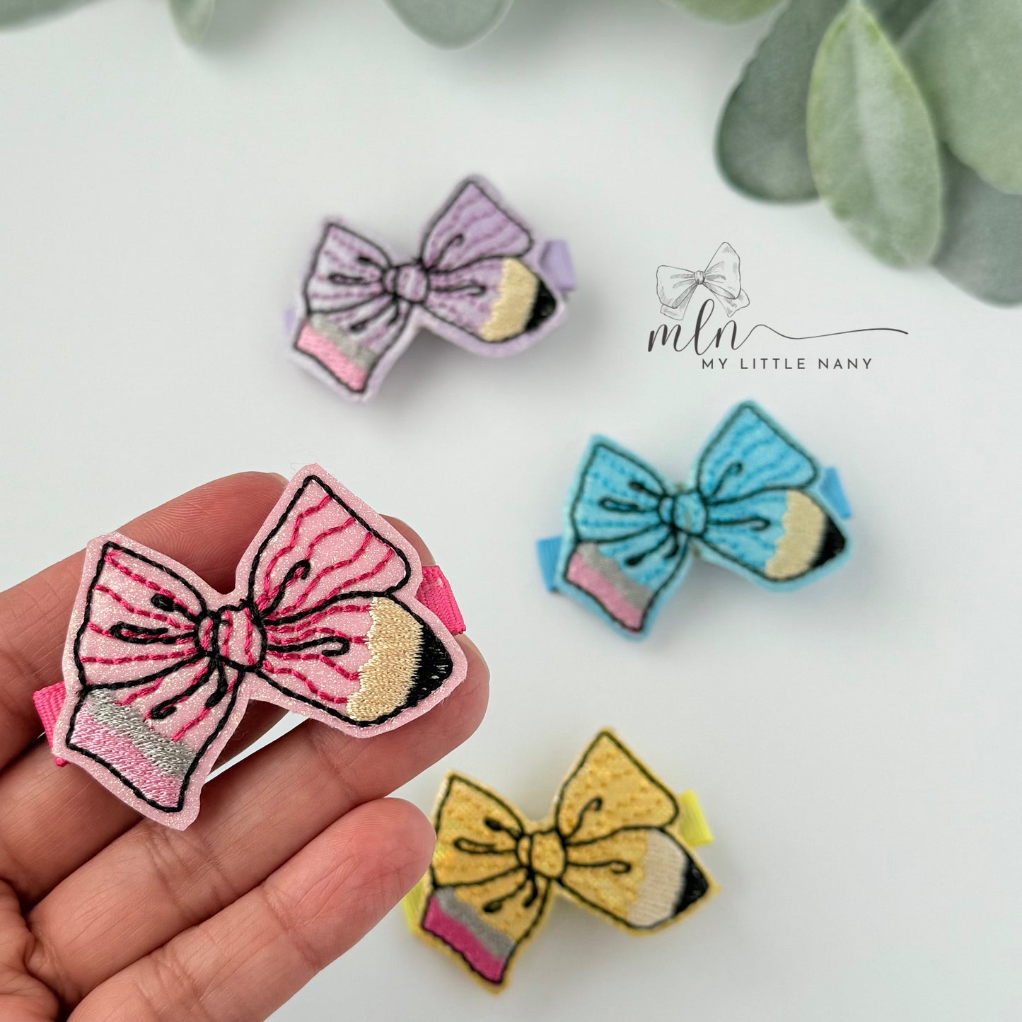 Pencil Feltie Clippies
