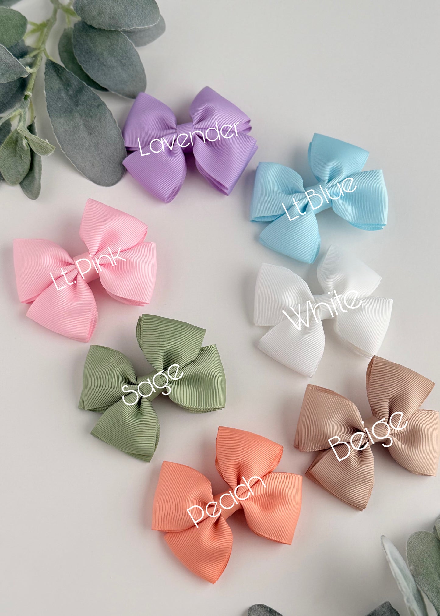 Pastel Colors Bows