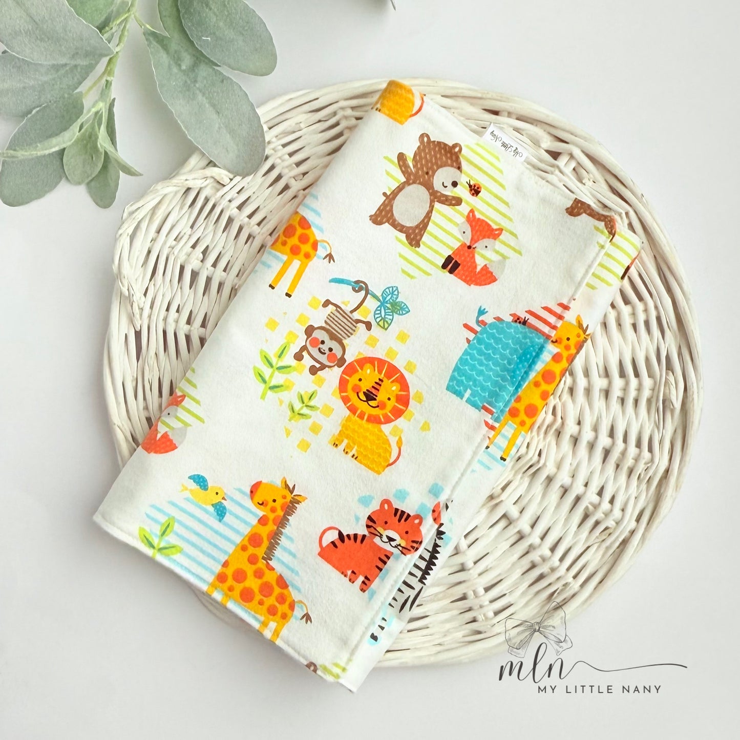Flannel Burp Cloth Double Fabric