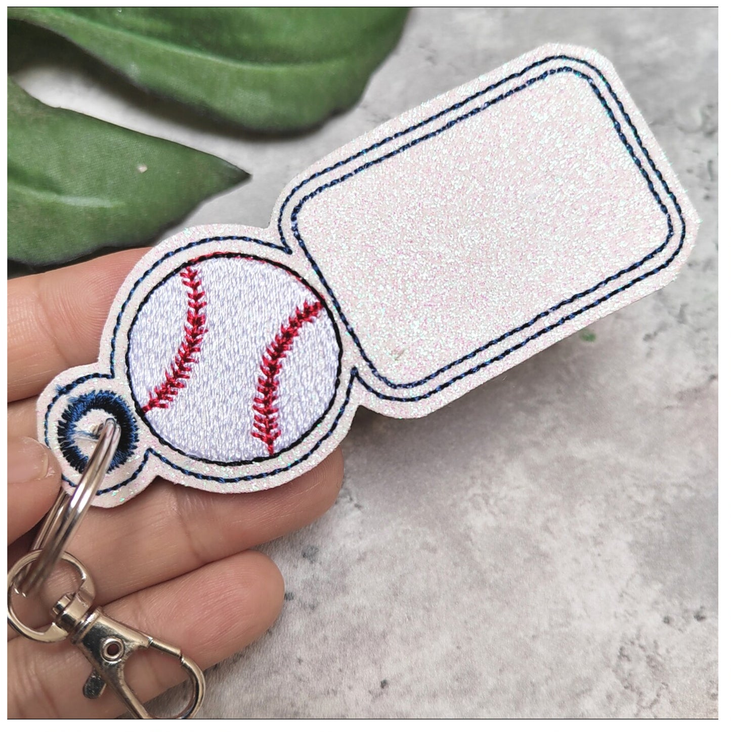 Personalized Baseball Bag Tag