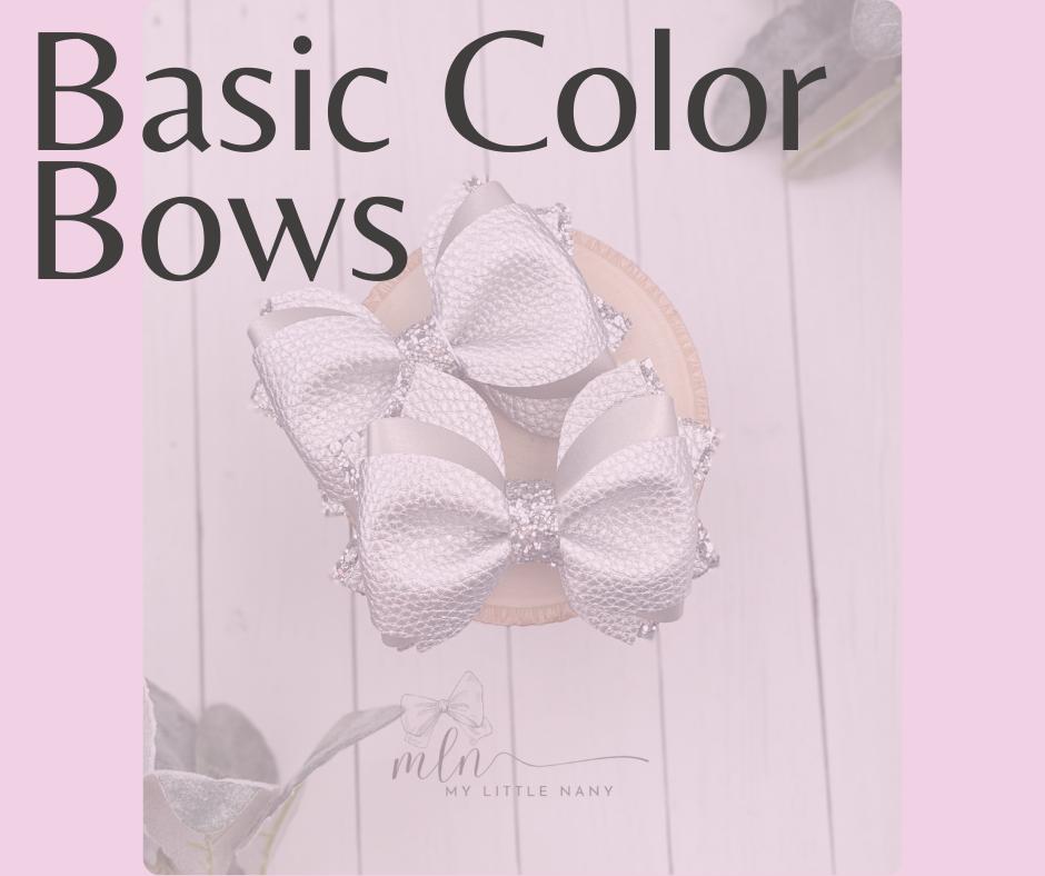 Basic Color Bows