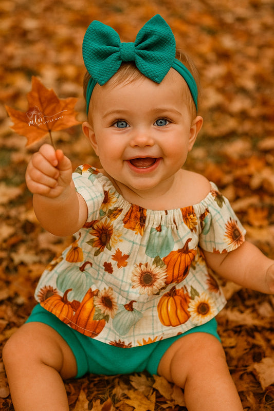 Pumpkin Fall Baby Set