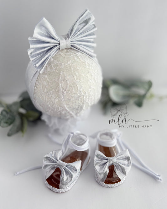 Baby Headbands and Sandals Set