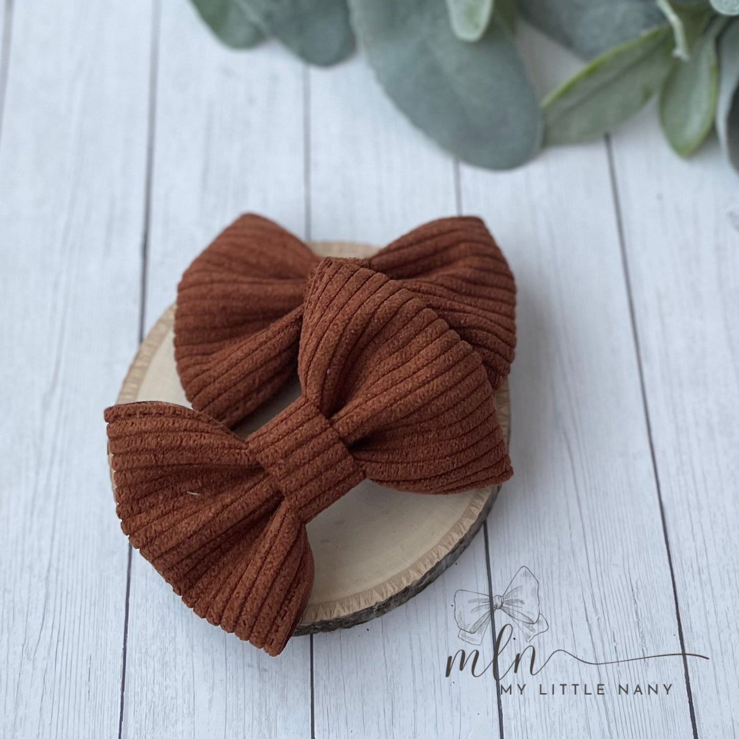 Corduroy Piggie Bows