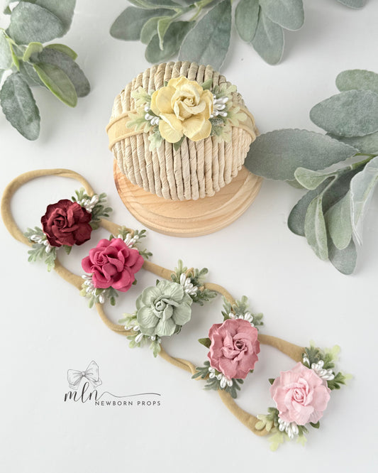 Roses Baby Headband