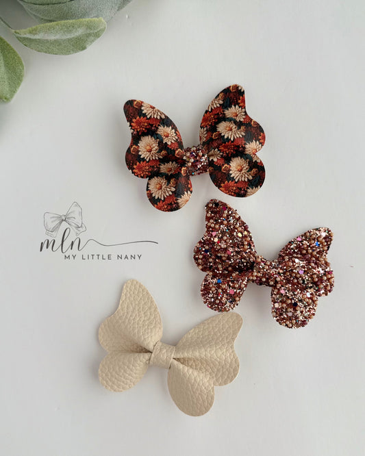 Autumn Butterflies Clips Set