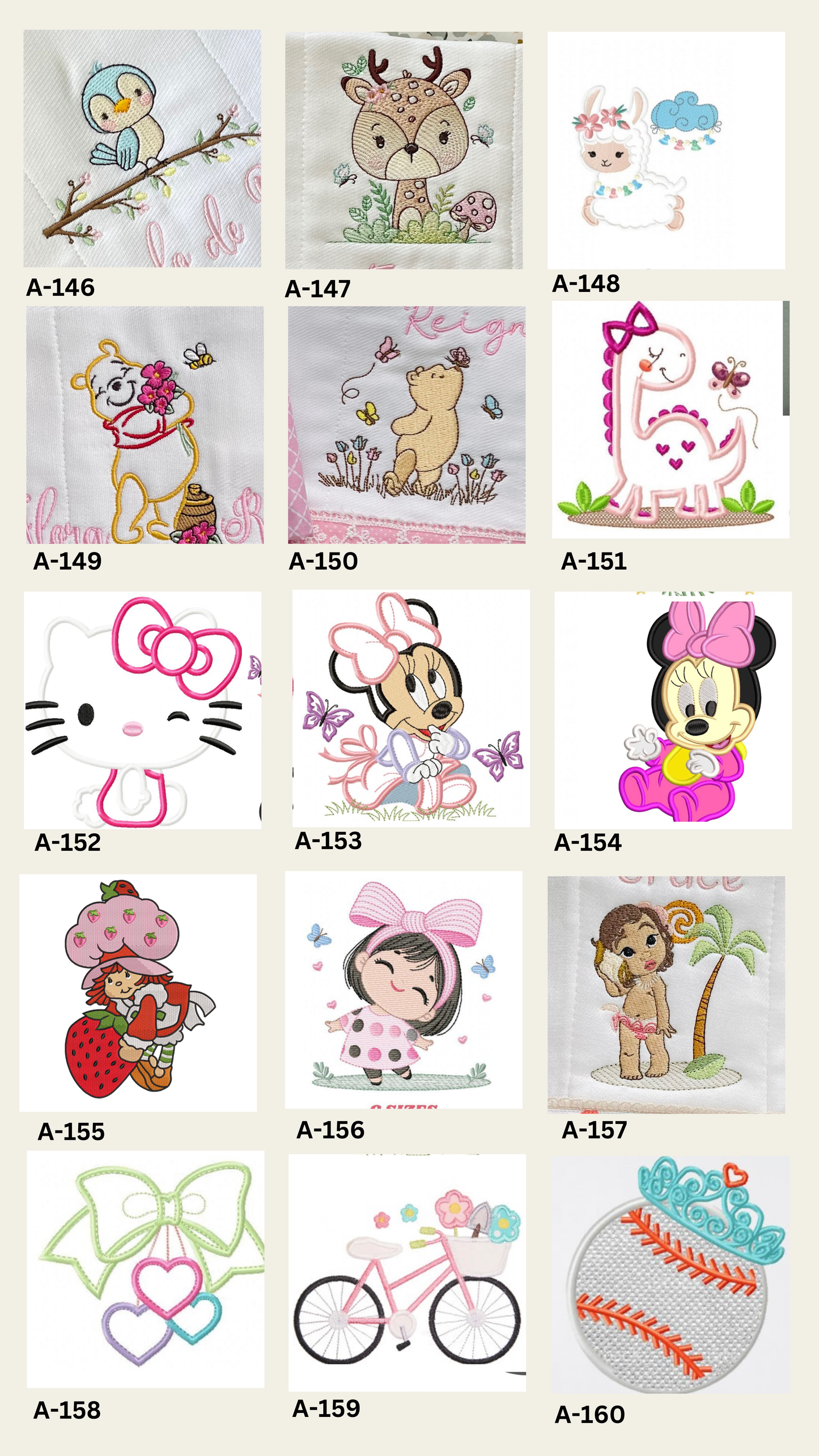 Embroidery Design for Girls