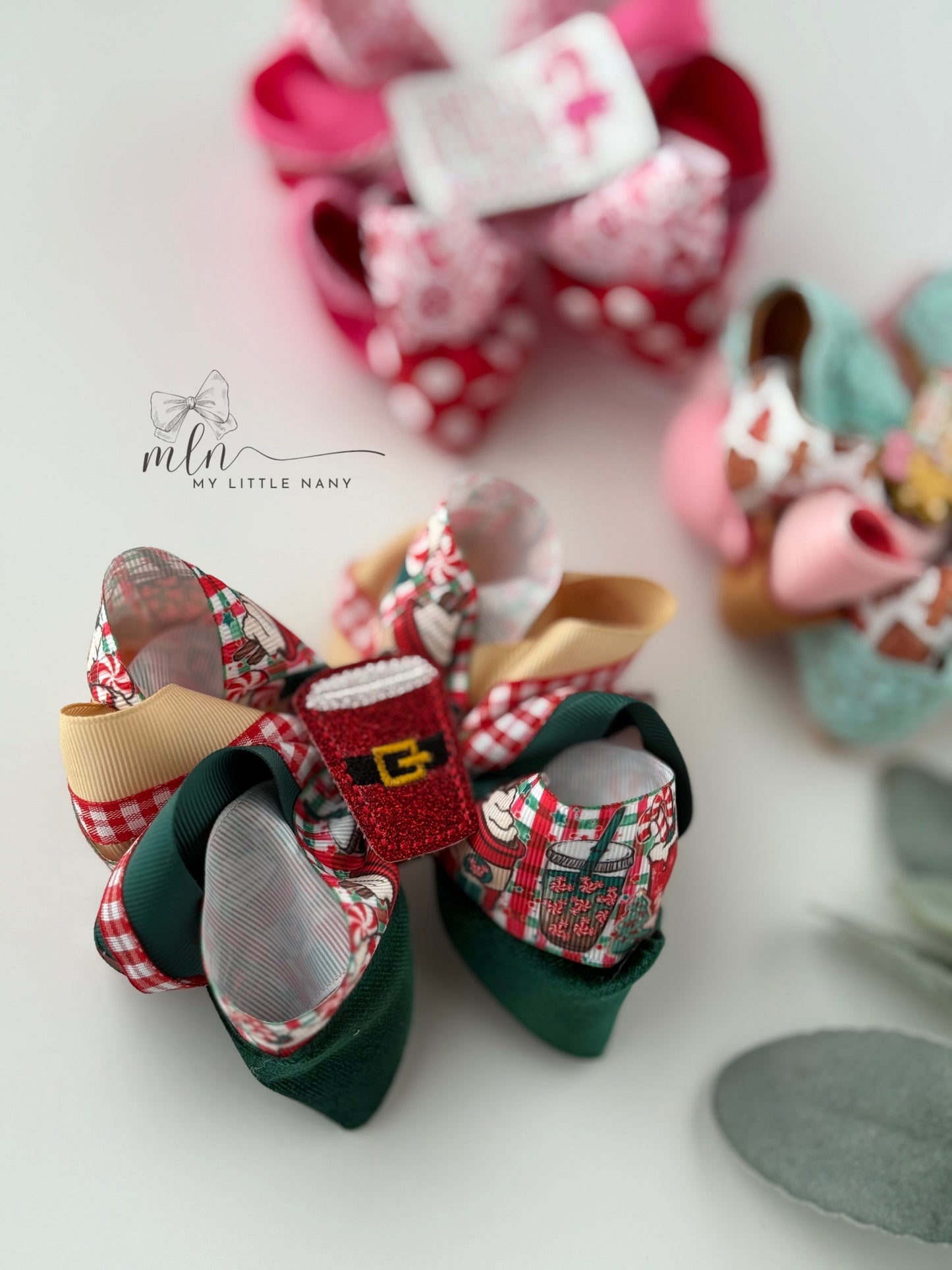 Christmas Octopus Bows
