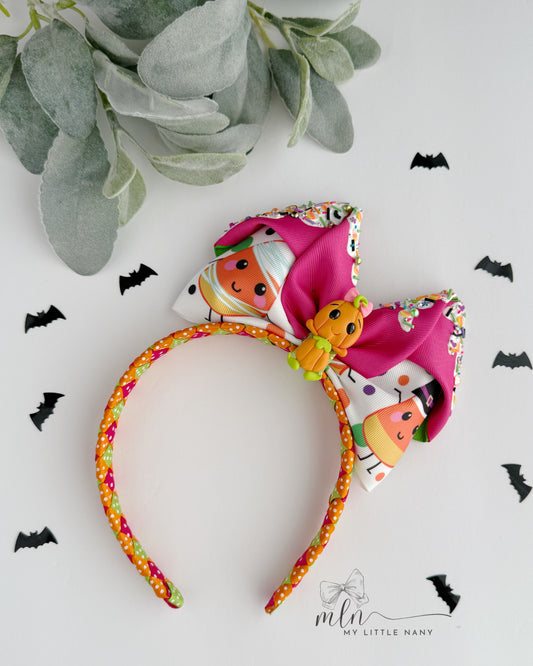 Halloween Bow Headband