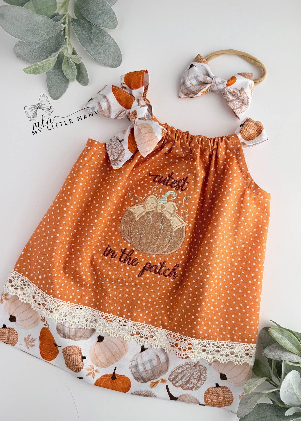 Cutest Pumpkin Toddler Dress