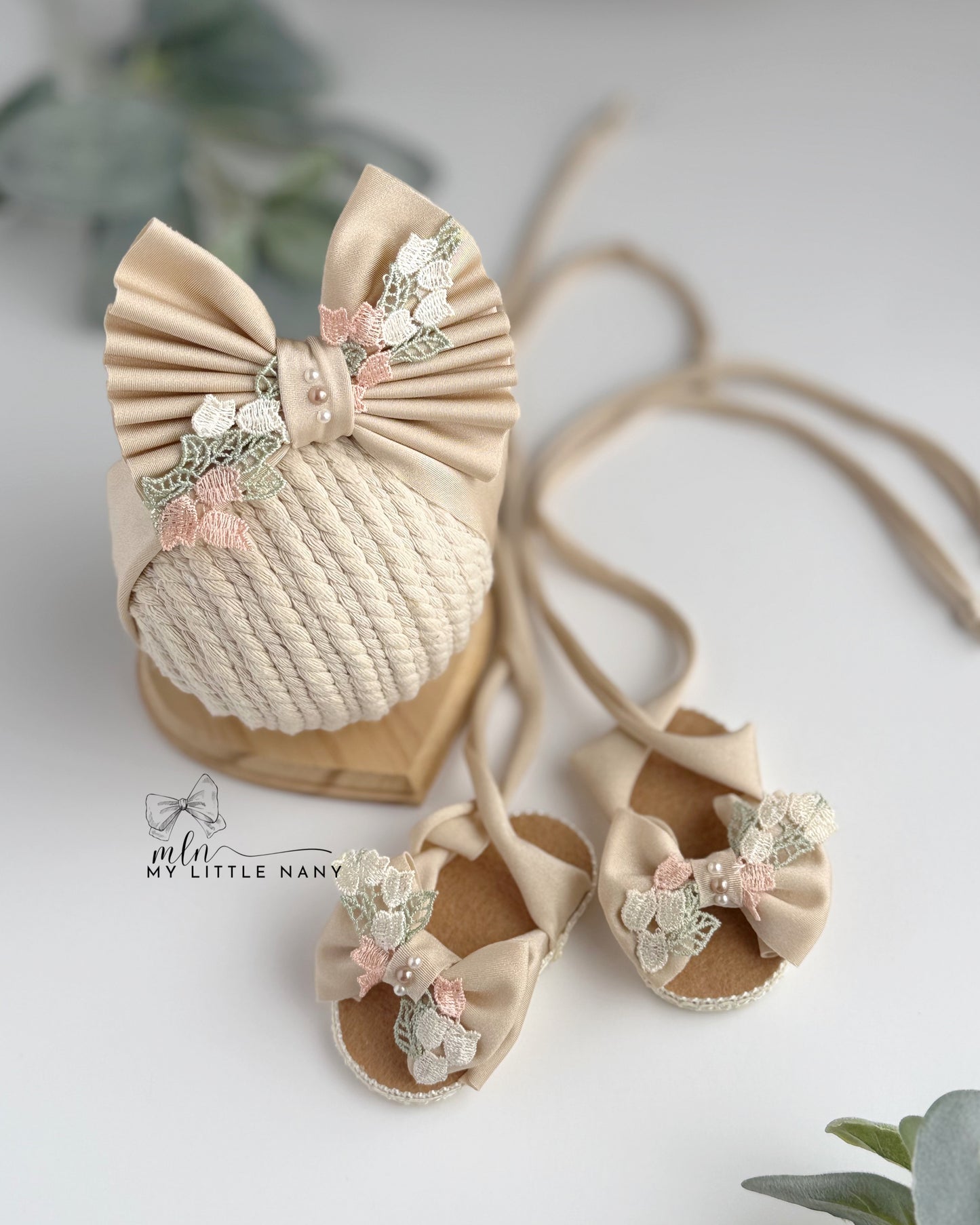 Beige Baby Set