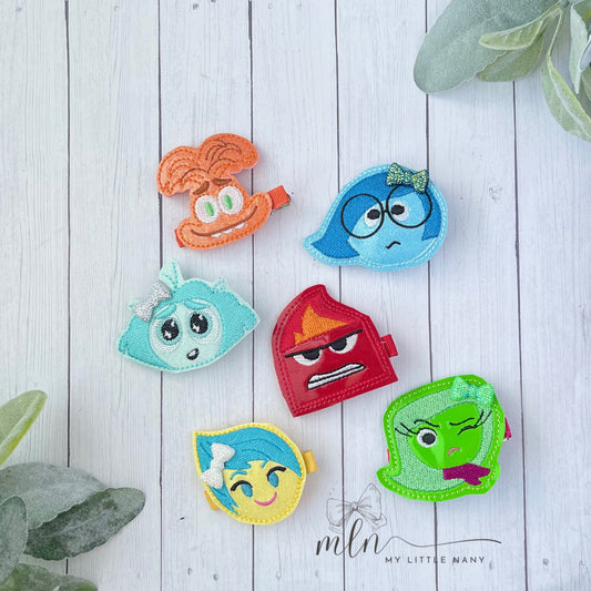 Emotions Hair Clippies