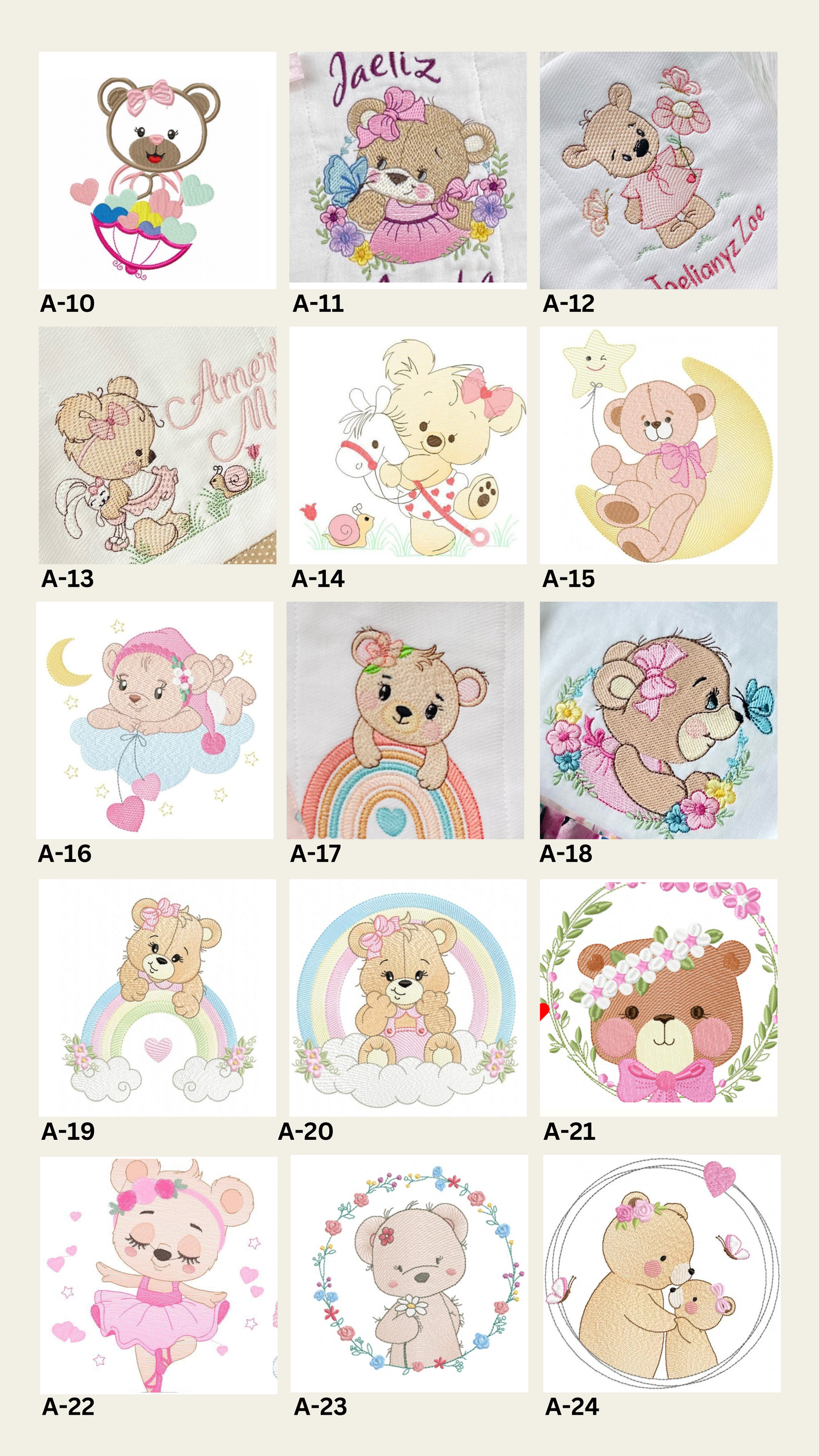 Embroidery Design for Girls