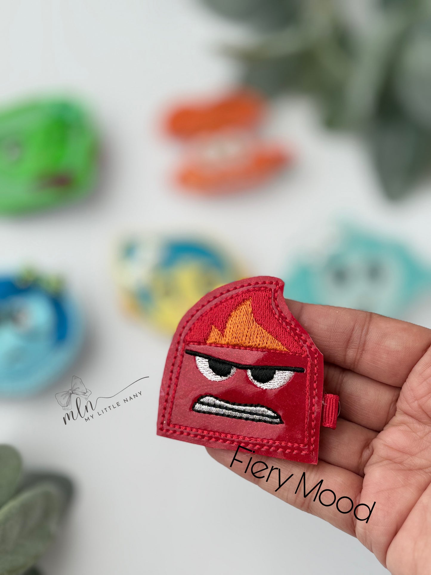 Emotions Friends Hair Clippies